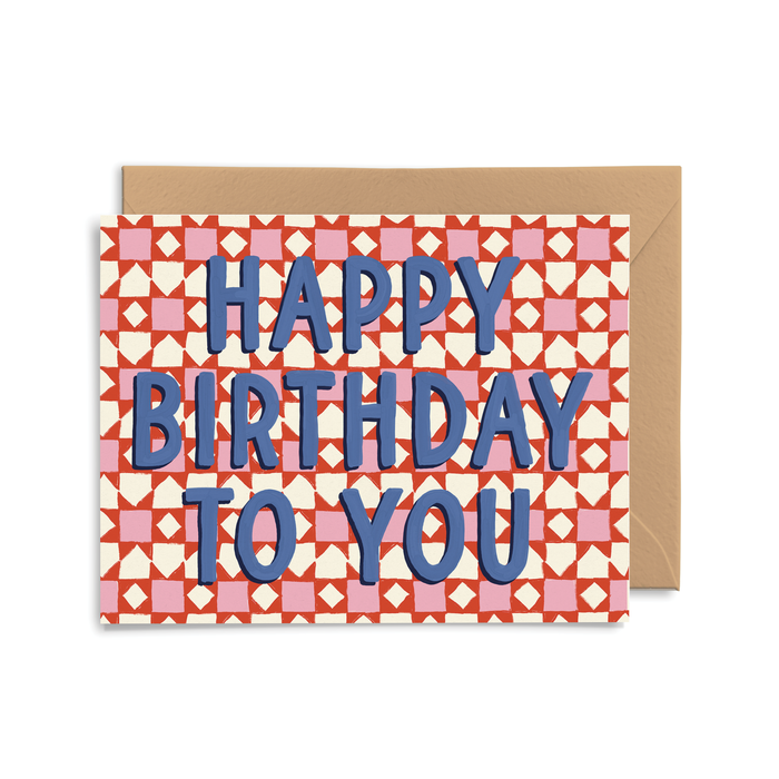 Happy Birthday To You Card