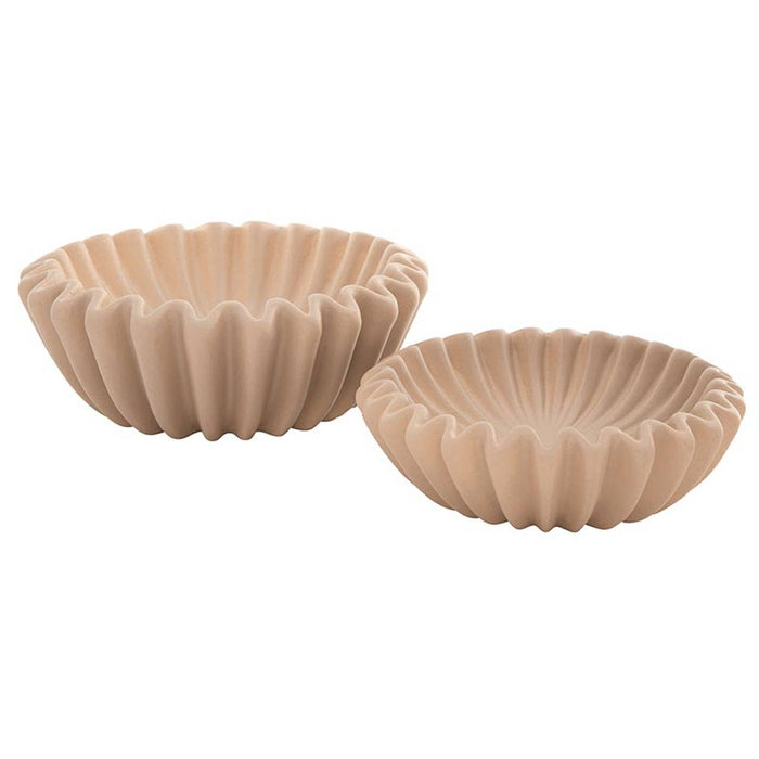 Tan Lehriya Bowls - Set of 2