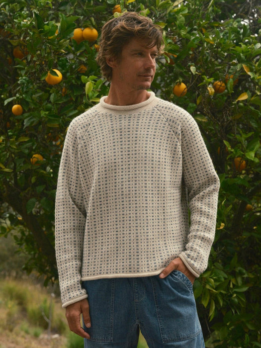 Birdseye Fisherman Sweater