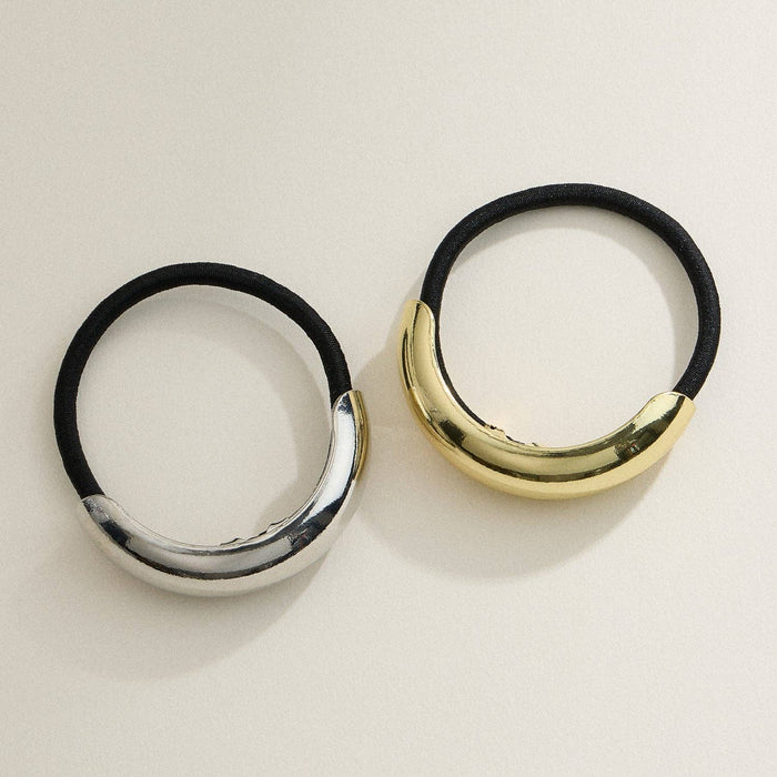 Sculpted Crescent Hair Tie