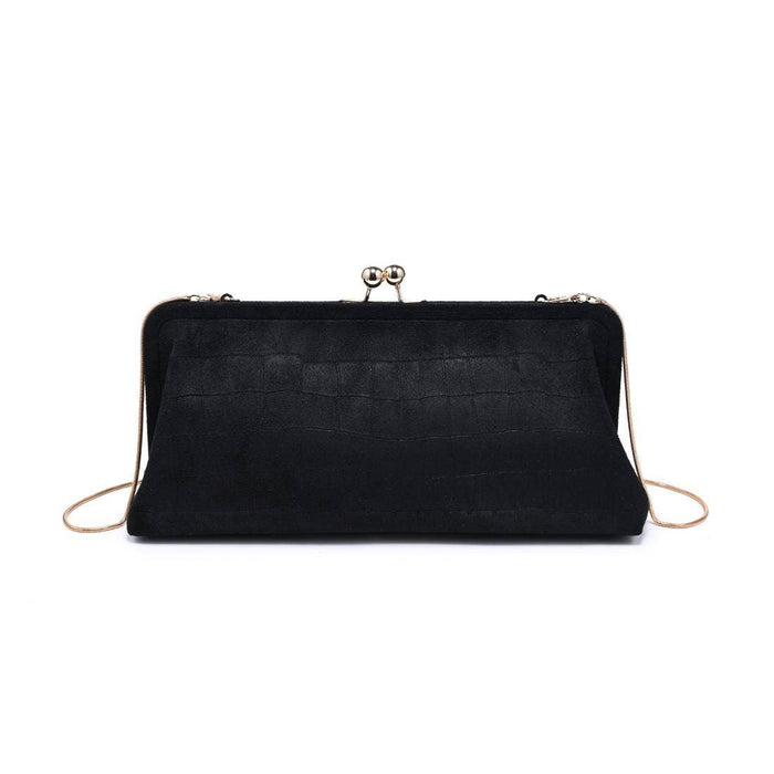 Kristin - Faux Suede Clutch