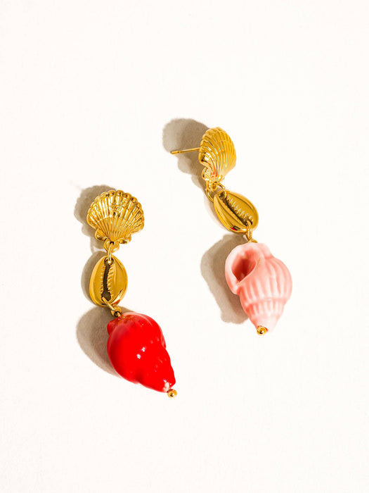 Charmante Shell Earring