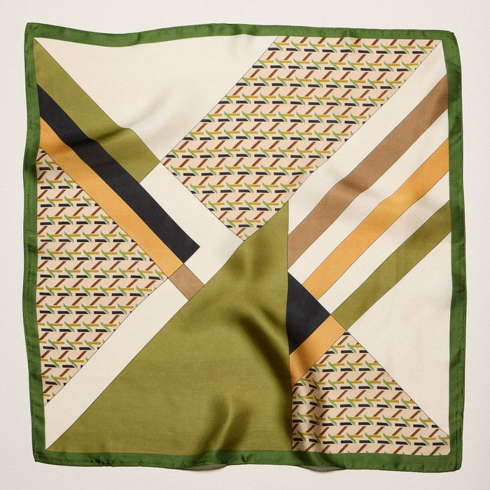 Abstract Geometric Scarf