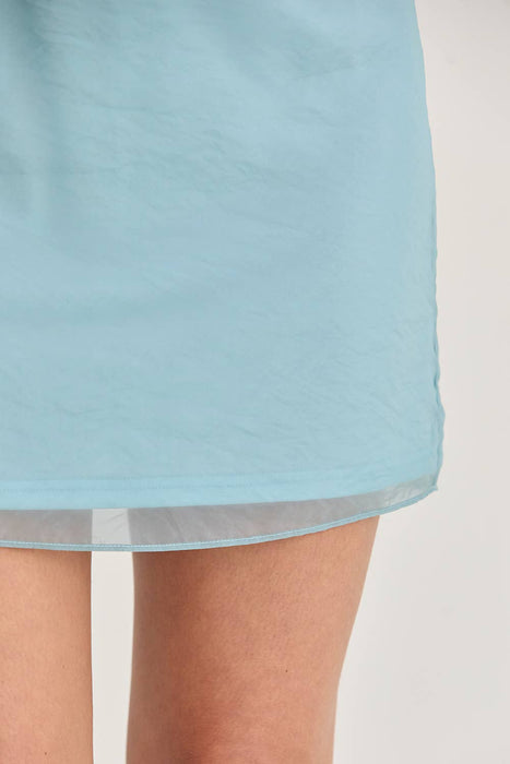 Aqua Mini Skirt