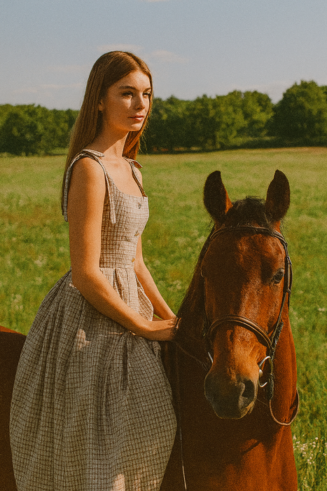 Plissé Dress