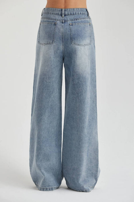 Tremont High Waisted Denim Pants