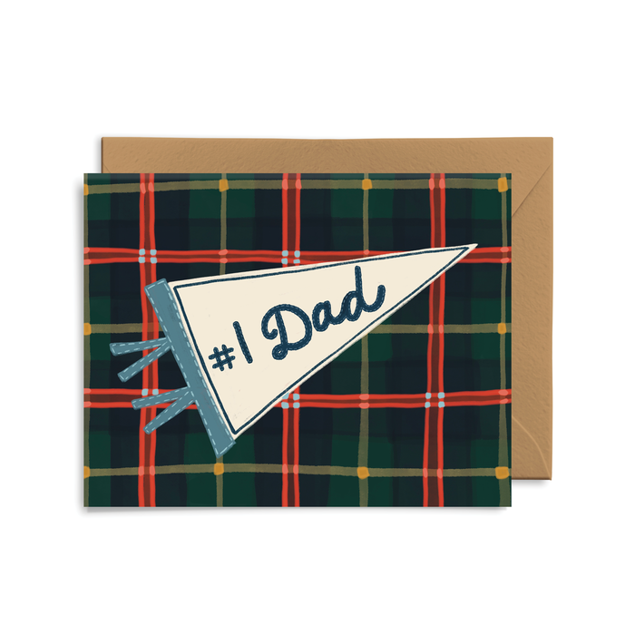 #1 Dad Card