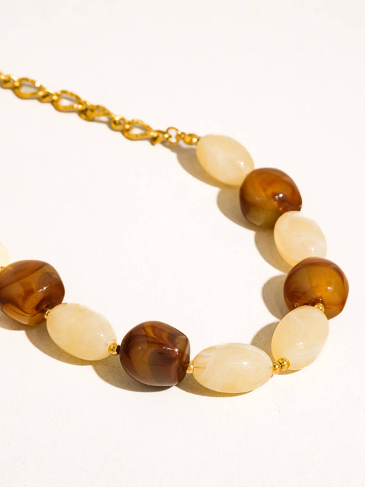 Lisbon Beaded Chain Necklace