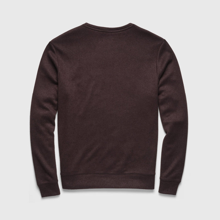 Butch Cashmist Crewneck - Dark Brown Heather