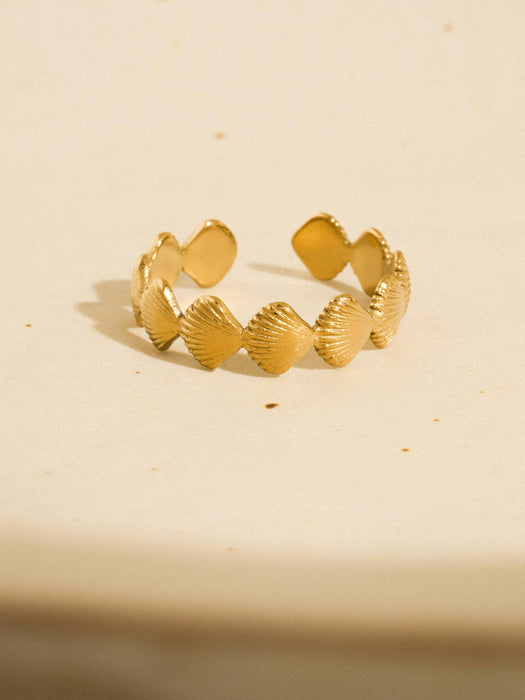 Shell Open Ring