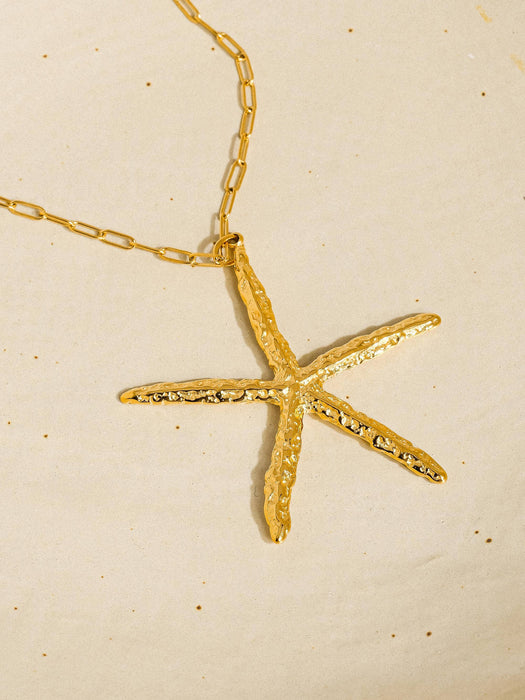 Statement Starfish Necklace