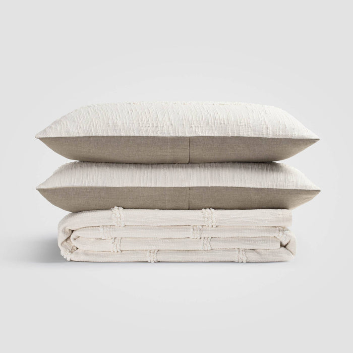 Serene Fringe Bedspread & Sham Set