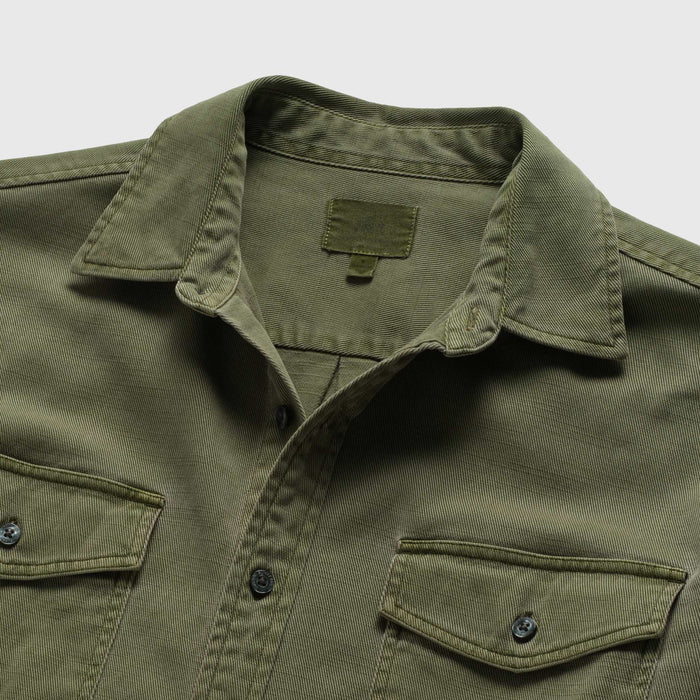 Jeb Tencel Shirt - Deep Lichen Green