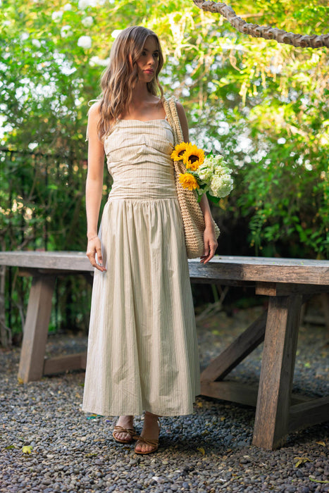 Tissé Striped Dress