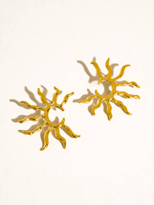 Vionne Sunburst Earrings