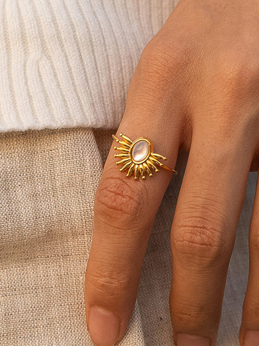 Sun Stone Ring