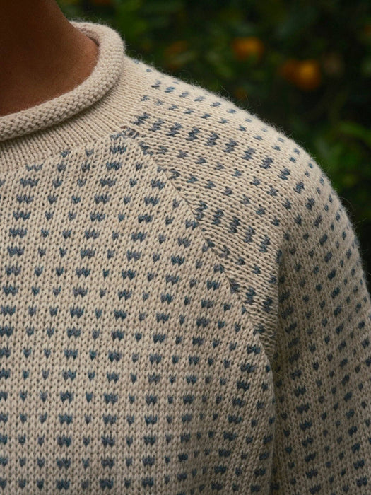Birdseye Fisherman Sweater