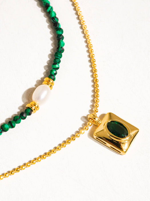 Emil Peacock Necklace
