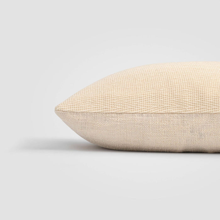 Ivory Chevron Pillow