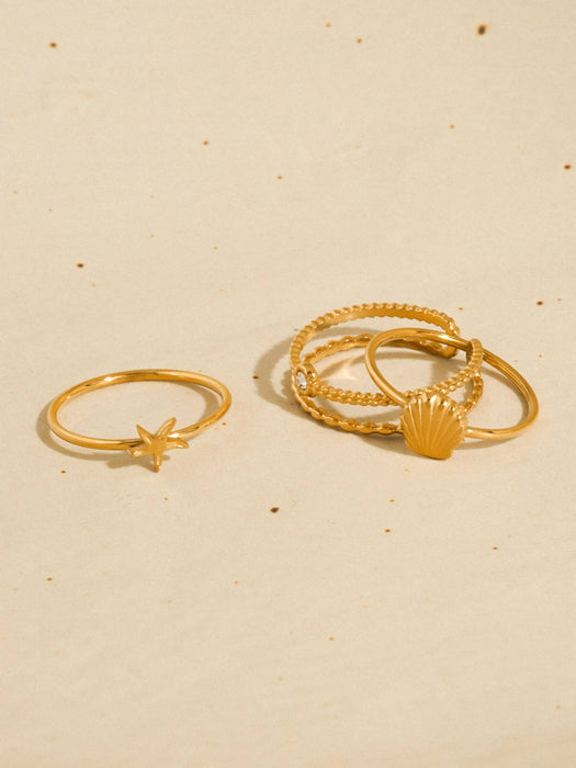 Ocean Stackable Rings