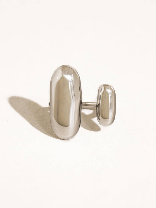 Silver Polla Ring