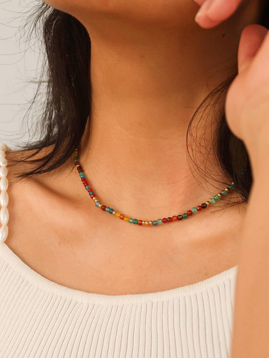 Estelle Beaded Necklace