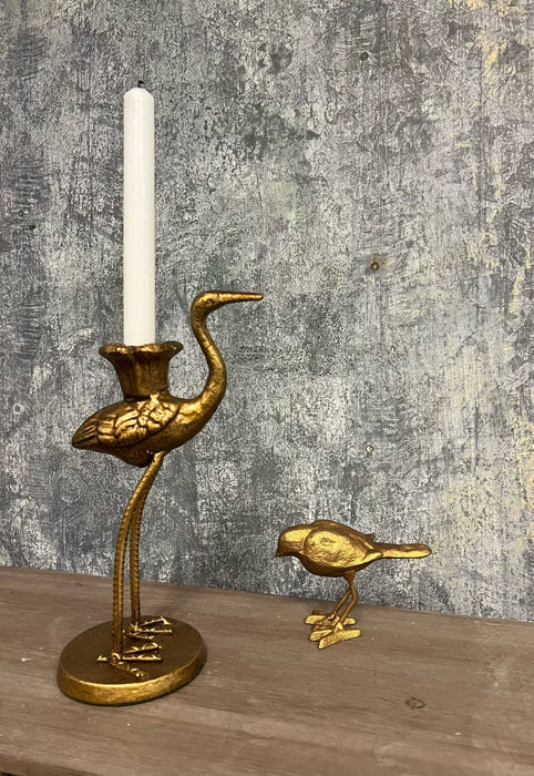Crane Candle Holder