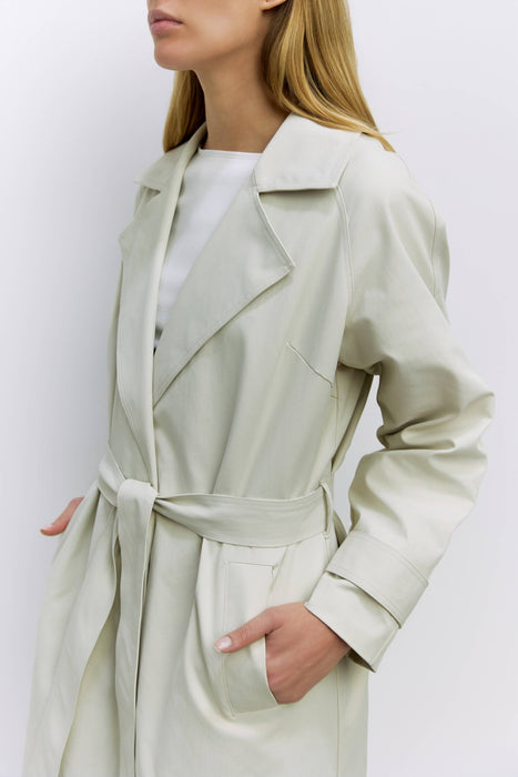 Keaton Twill Trench Coat