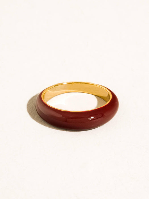 Lottie Vintage Enamel Ring