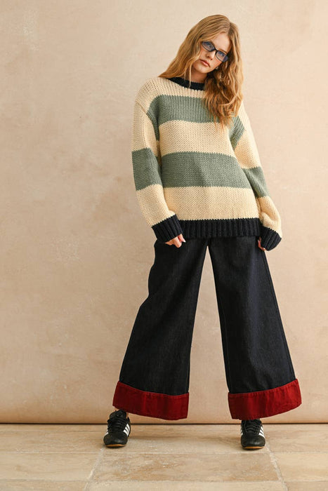 Cerise Indigo Pants