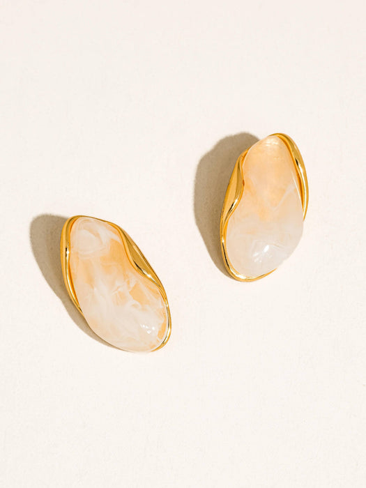 Resin Drop Earrings