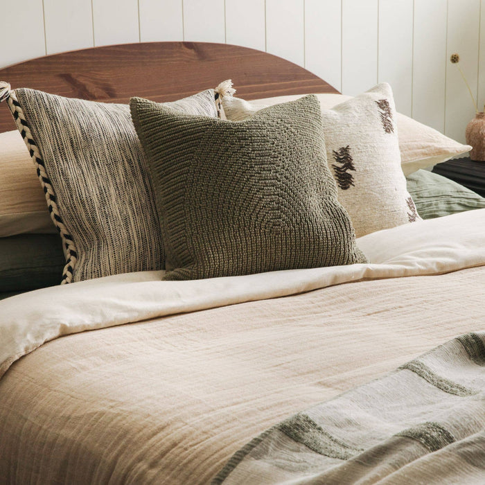 Abstract Leaf Pillow
