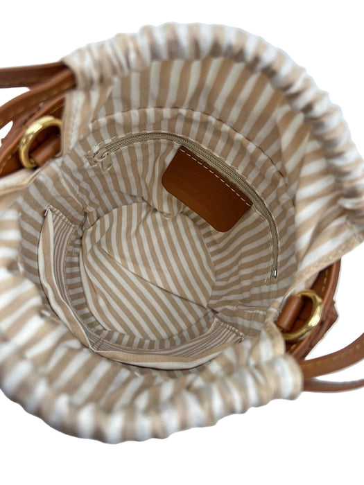 Raffia Bucket Bag