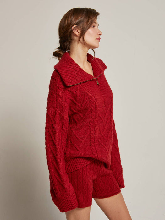 Fiona High Neck Sweater