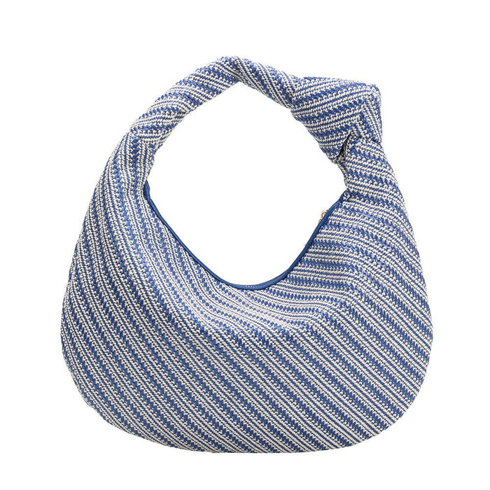 Cher Raffia Shoulder Bag