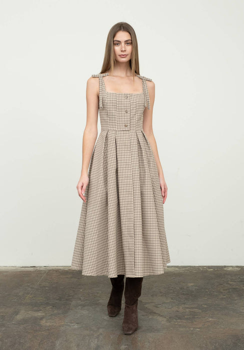 Plissé Dress