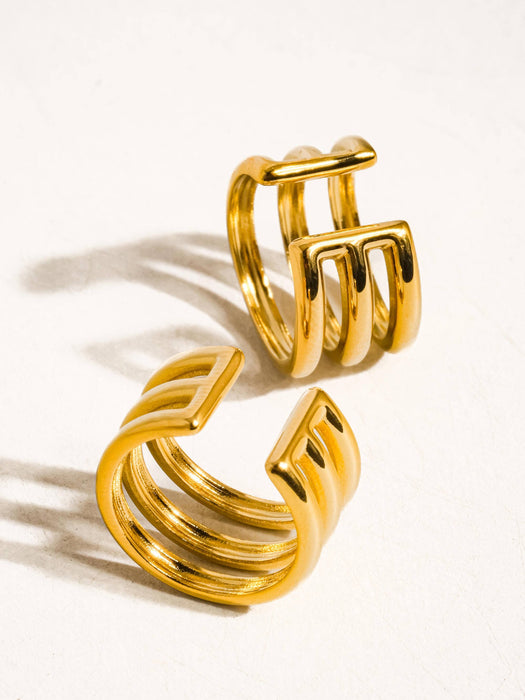 Trois Ligne Ear Cuff