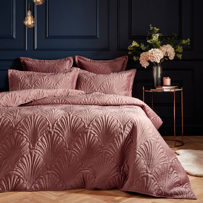 Palmeria Velvet Duvet Cover King
