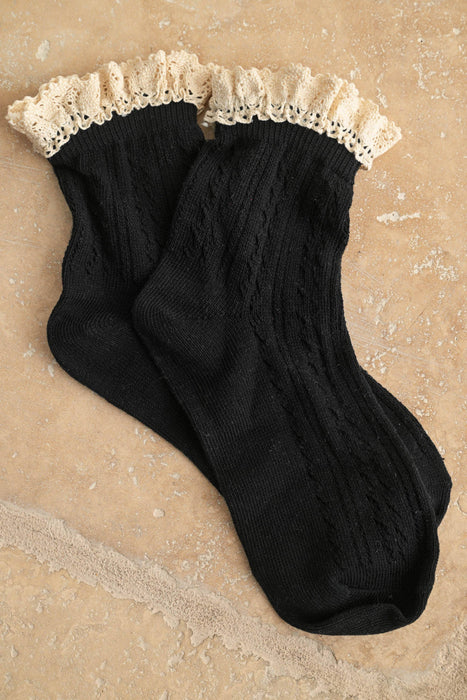 Short Crochet Socks