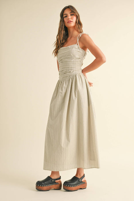 Tissé Striped Dress