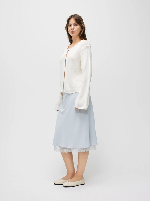 Open Button Cardigan