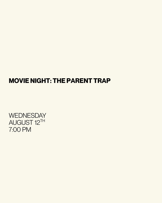Movie Night: The Parent Trap
