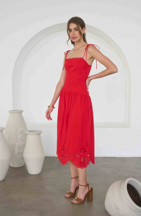 Cheri Midi Dress