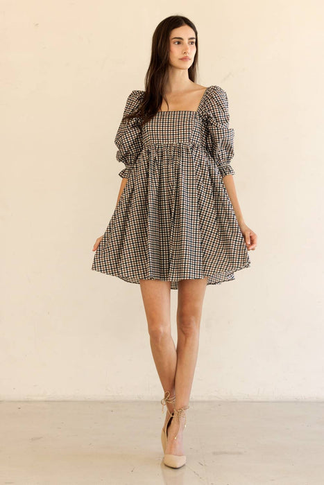 Eliza Gingham Dress