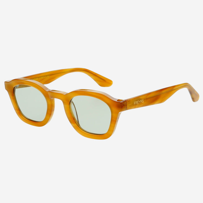 Blake Acetate Unisex Round Sunglasses