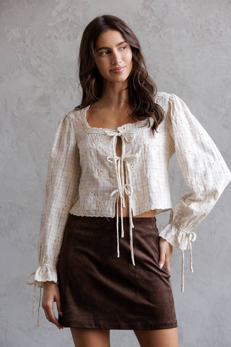 Jasmine Tie Top