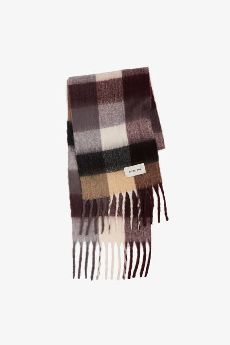 The Reykjavik Scarf - Purple/Brown