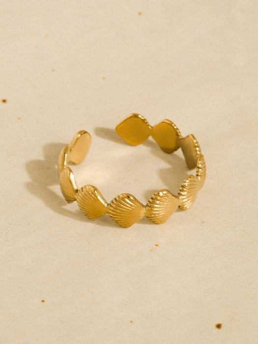 Shell Open Ring