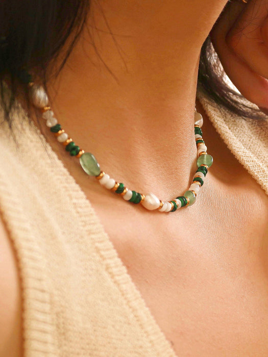 Pearl & Bead Necklace