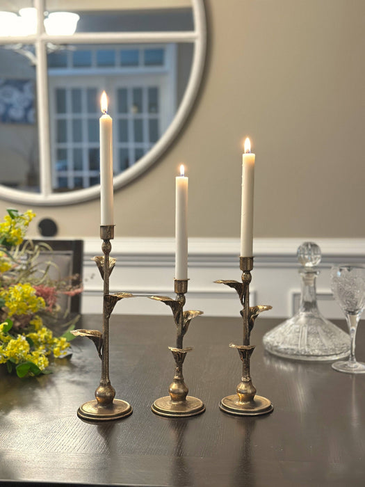 Feuille Candle Holders